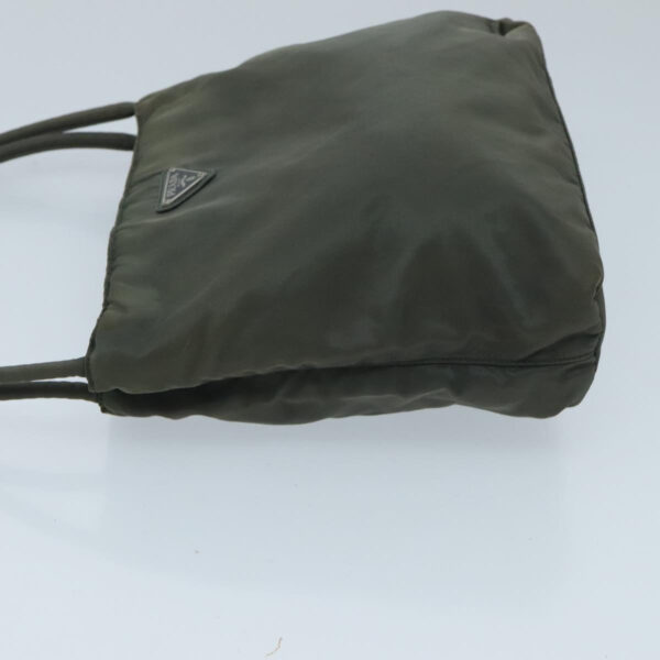 PRADA Hand Bag Nylon Khaki  ti2184