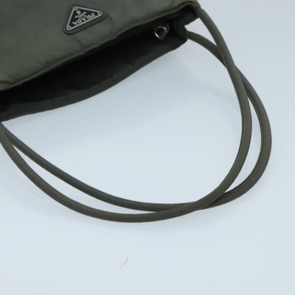 PRADA Hand Bag Nylon Khaki  ti2184