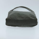 PRADA Hand Bag Nylon Khaki  ti2184