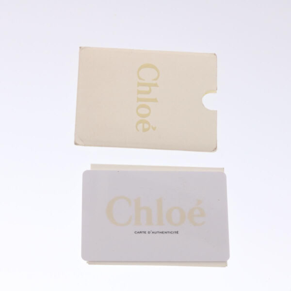 Chloe Saskia Shoulder Bag Leather Gold yb203