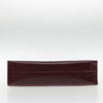 PRADA Hand Bag Leather Red Silver  yk15662
