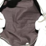 Chloe Paddington Hand Bag Leather White 03-08-51-5191 yk6940