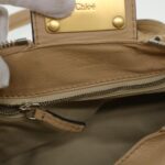 Chloe Paddington Shoulder Bag Leather Beige yk7281