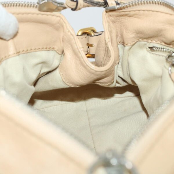 Chloe Paddington Shoulder Bag Leather Beige yk7281