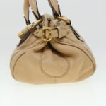 Chloe Paddington Shoulder Bag Leather Beige yk7281