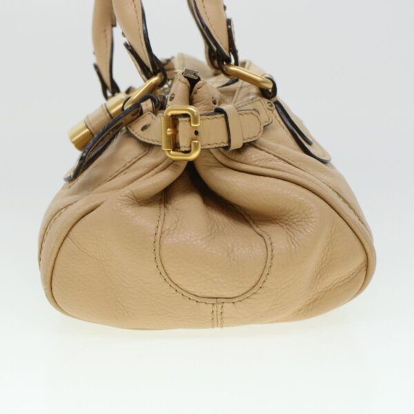 Chloe Paddington Shoulder Bag Leather Beige yk7281