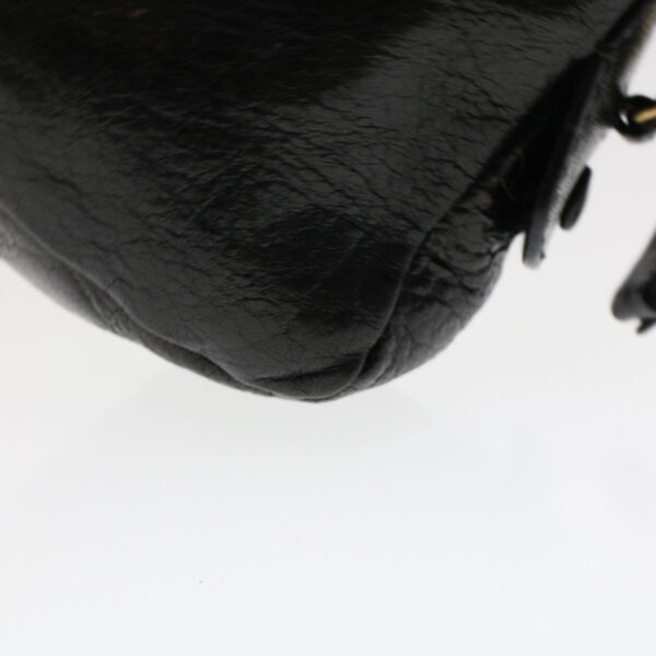 Chloe Shoulder Bag Leather Black 03-12-51-65-5955 yk7634