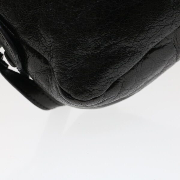 Chloe Shoulder Bag Leather Black 03-12-51-65-5955 yk7634