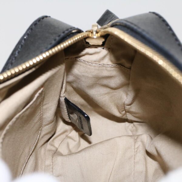 Chloe Shoulder Bag Leather Black 03-12-51-65-5955 yk7634