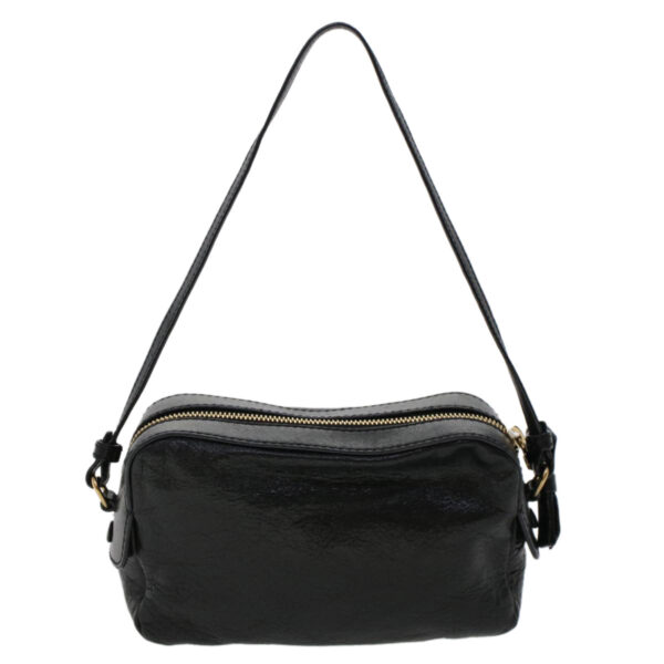 Chloe Shoulder Bag Leather Black 03-12-51-65-5955 yk7634