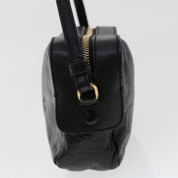 Chloe Shoulder Bag Leather Black 03-12-51-65-5955 yk7634