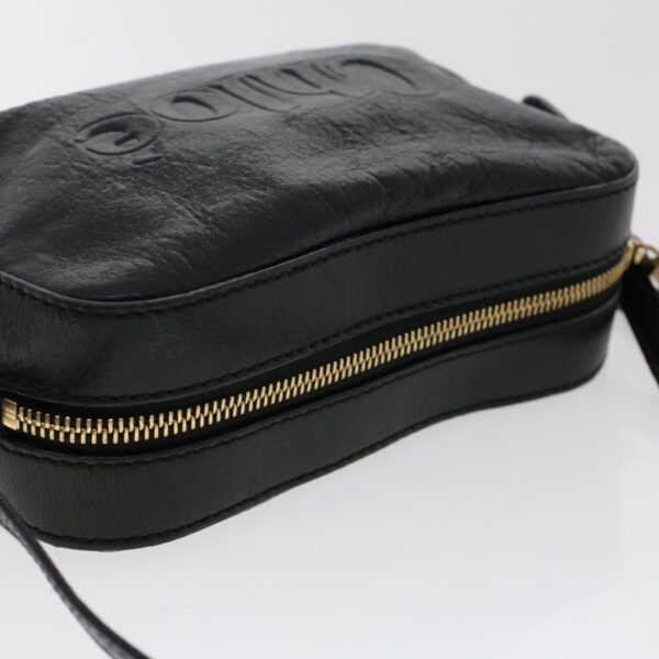 Chloe Shoulder Bag Leather Black 03-12-51-65-5955 yk7634