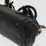 Chloe Paddington Shoulder Bag Leather Black yk7761
