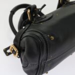 Chloe Paddington Shoulder Bag Leather Black yk7761