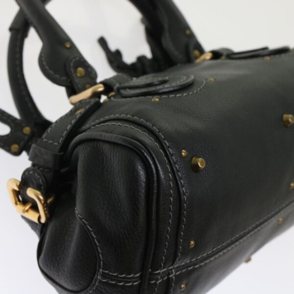 Chloe Paddington Shoulder Bag Leather Black yk7761