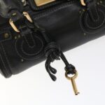 Chloe Paddington Shoulder Bag Leather Black yk7761