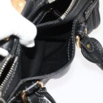 Chloe Paddington Shoulder Bag Leather Black yk7761