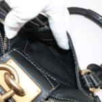 Chloe Paddington Shoulder Bag Leather Black yk7761