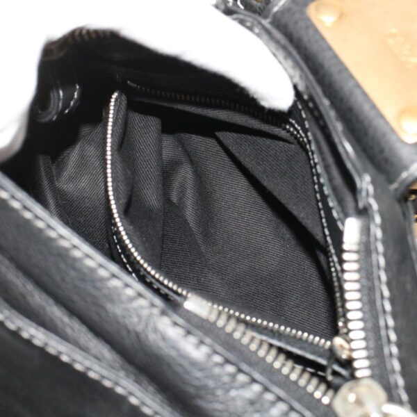 Chloe Paddington Shoulder Bag Leather Black yk7761