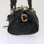 Chloe Paddington Shoulder Bag Leather Black yk7761