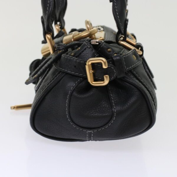 Chloe Paddington Shoulder Bag Leather Black yk7761