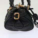 Chloe Paddington Shoulder Bag Leather Black yk7761