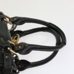 Chloe Paddington Shoulder Bag Leather Black yk7761