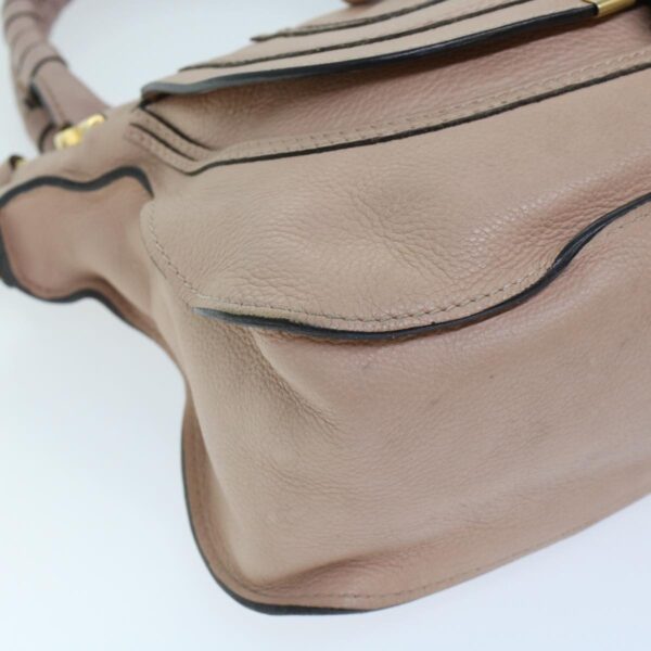 Chloe Mercy Hand Bag Leather 2way Pink yk7960