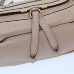 Chloe Mercy Hand Bag Leather 2way Pink yk7960