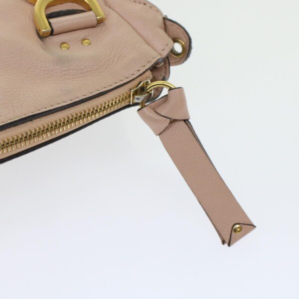 Chloe Mercy Hand Bag Leather 2way Pink yk7960