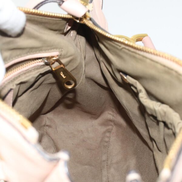 Chloe Mercy Hand Bag Leather 2way Pink yk7960