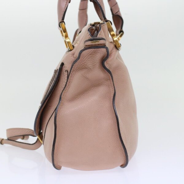 Chloe Mercy Hand Bag Leather 2way Pink yk7960