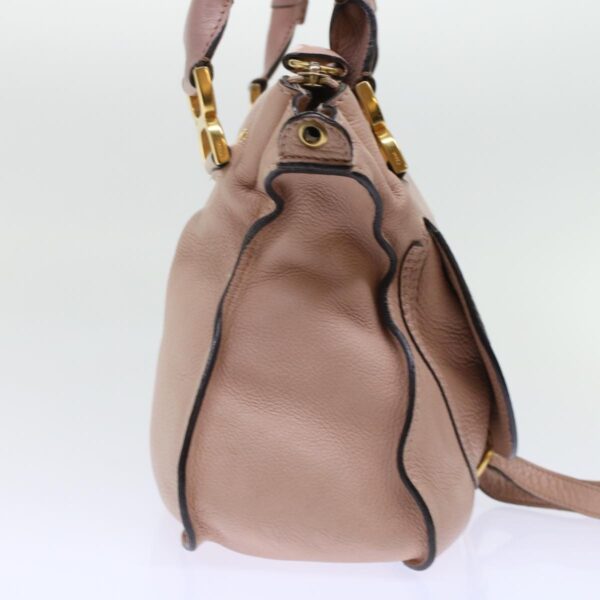 Chloe Mercy Hand Bag Leather 2way Pink yk7960