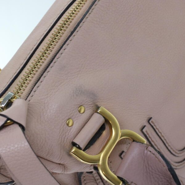 Chloe Mercy Hand Bag Leather 2way Pink yk7960