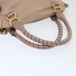 Chloe Mercy Hand Bag Leather 2way Pink yk7960