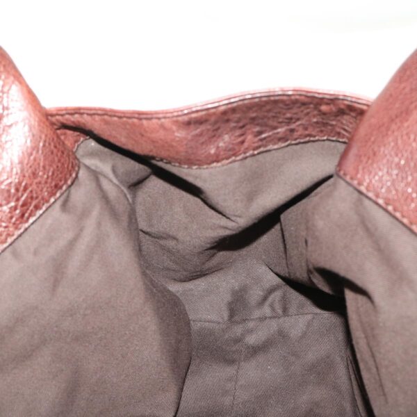 Chloe Paddington Boston Bag Wool Brown 03-07-51-5267 yk8036