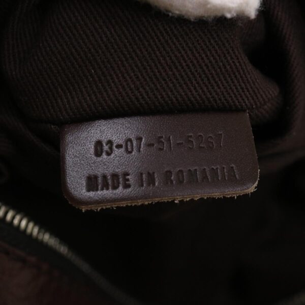 Chloe Paddington Boston Bag Wool Brown 03-07-51-5267 yk8036