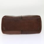 Chloe Paddington Boston Bag Wool Brown 03-07-51-5267 yk8036